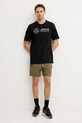 Bavlněné tričko adidas x Mercedes JV5434 černá SS25
