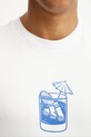 adidas tricou din bumbac JJ4013 alb