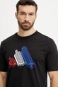 adidas tricou din bumbac negru JI6742