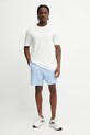Памучна тениска adidas JI6756 бежов SS25