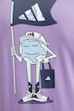 adidas tricou din bumbac JI6757 violet