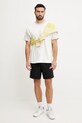 adidas tricou din bumbac ALL SZN CB Colorblock JJ3679 bej SS25
