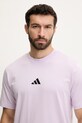 adidas tricou din bumbac Essential violet JD1781