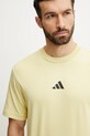 Хлопковая футболка adidas City Escape жёлтый JF3330