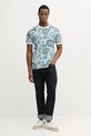 Liu Jo tricou din bumbac QA5161.J4932 albastru SS25