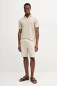 Liu Jo tricou polo QA5179.J0299 bej SS25