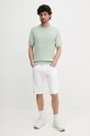 Bombažen pulover Lindbergh 30.804115.PASTEL.GREEN zelena SS25