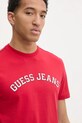 Guess Jeans tricou print rosu M5RI75.K8FQ4