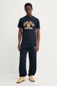 Guess Jeans tricou din bumbac M5RI80.K8HM0 bleumarin SS25