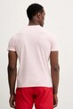 Памучна тениска Vilebrequin PORTISOL PTSCM919 розов SS25