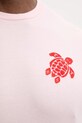 Vilebrequin t-shirt bawełniany PORTISOL różowy PTSCM919