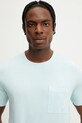 Vilebrequin tricou din bumbac TITAN TTNCP103 turcoaz SS25