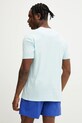 Îmbrăcăminte Vilebrequin tricou din bumbac TITAN TTNCP103 turcoaz