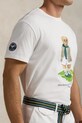 Bavlněné tričko Polo Ralph Lauren bílá 710970519