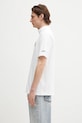 Хлопковая футболка adidas Originals GRFX TEE JC8367 белый SS25