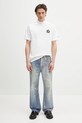 adidas Originals t-shirt in cotone GRFX TEE JC8367 bianco