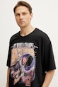 adidas Originals t-shirt bawełniany GRAPHIC SS TEE czarny JY6297