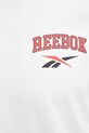 Bavlněné tričko Reebok Classic 100218838 bílá
