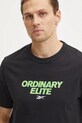 Reebok Classic t-shirt in cotone nero 100218824