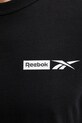 Хлопковая футболка Reebok Classic 100218827 чёрный