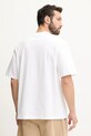 Odzież Hummel t-shirt bawełniany 227549 biały