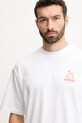 Hummel t-shirt bawełniany biały 227549