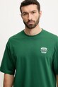 Hummel tricou din bumbac verde 227549