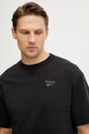 Bavlněné tričko Reebok Classic černá 100214087