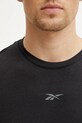 Μπλουζάκι προπόνησης Reebok Athlete 100215058 μαύρο