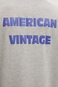 American Vintage tricou MZOF02AE25 gri