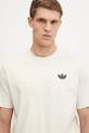 Bavlněné tričko adidas Originals Skeleton Back Tee béžová JN4560