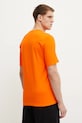 Oblačila Bombažna kratka majica adidas Originals Trefoil JC9995 oranžna