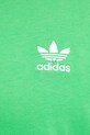 adidas Originals tricou din bumbac Trefoil JN0235 verde