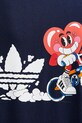 adidas Originals tricou din bumbac Cali Tee JP0984 bleumarin