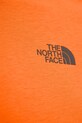 The North Face t-shirt bawełniany Redbox NF0A87NPAQE1 pomarańczowy