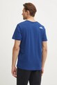 Îmbrăcăminte The North Face tricou din bumbac Mountain Line NF0A87NTD1R1 bleumarin