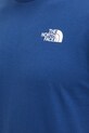The North Face tricou din bumbac Redbox Celebration NF0A87NVD1R1 bleumarin