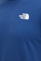 The North Face t-shirt bawełniany Redbox Celebration NF0A87NVD1R1 granatowy