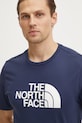 The North Face tricou Easy bleumarin NF0A8A6C8K21