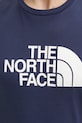 The North Face tricou Easy NF0A8A6C8K21 bleumarin