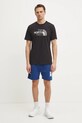 The North Face t-shirt Easy NF0A8A6CJK31 czarny SS25