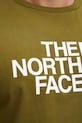 The North Face t-shirt Easy NF0A8A6CTOE1 zielony
