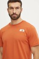 The North Face t-shirt bawełniany Outdoor Graphic pomarańczowy NF0A8C1Z6IG1