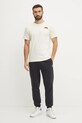 The North Face tricou din bumbac Outdoor Graphic NF0A8C1ZQLI1 bej SS25