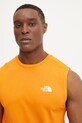 The North Face tricou Simple Dome portocaliu NF0A87R36HI1