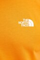 The North Face tricou Simple Dome NF0A87R36HI1 portocaliu