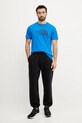 The North Face tricou Easy NF0A8A6CB3N1 albastru SS25