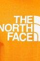 Μπλουζάκι The North Face Easy NF0A8A6CB3O1 πορτοκαλί