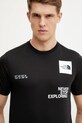 Спортна тениска The North Face Mountain Foundation черен NF0A8BQXJK31