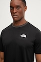 The North Face t-shirt sportowy Valday Tech czarny NF0A8BT8JK31